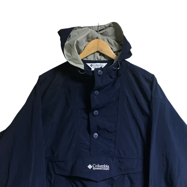 Columbia 나일론 쉘 아노락 풀오버