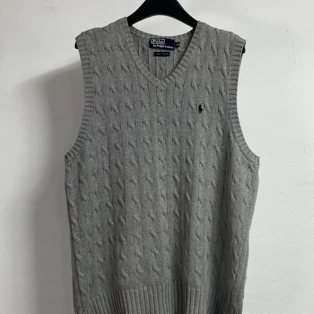 폴로 랄프로렌 케이블 니트 조끼 (on.539)