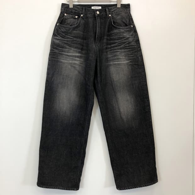 브랜디드 1702 블랙워리어 와이드데님진 30 인치