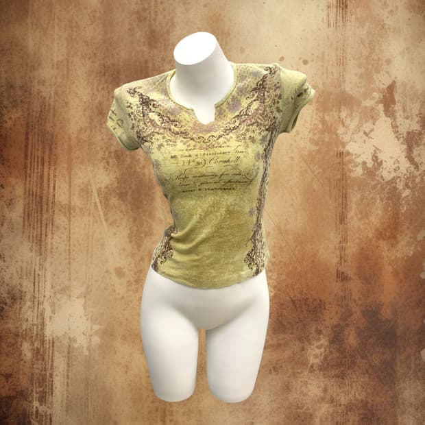 Oriental a short-sleeved T-shirt