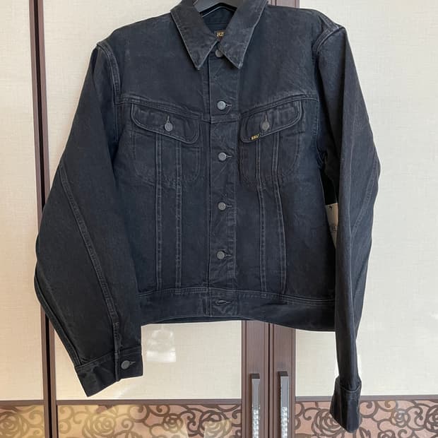 [L] RRL lot 271 데님 자켓 블랙