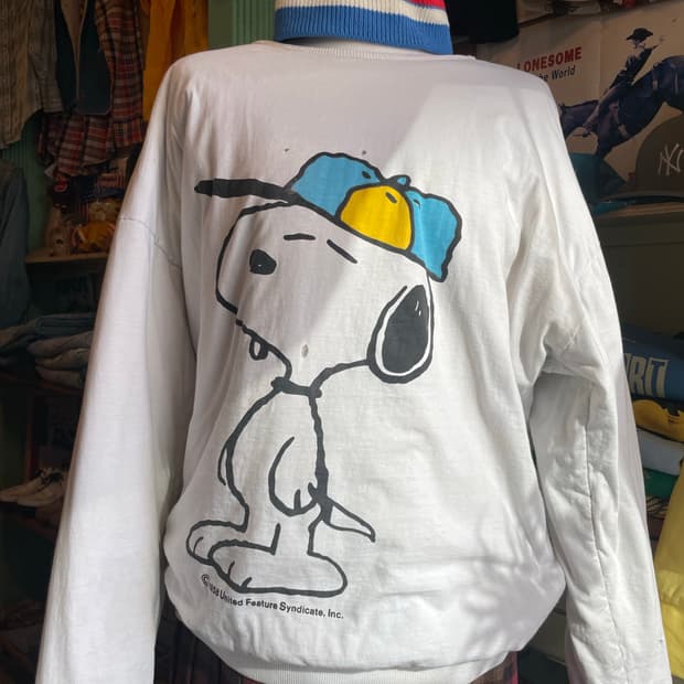 Vintage Snoopy Reversible Padded Sweat