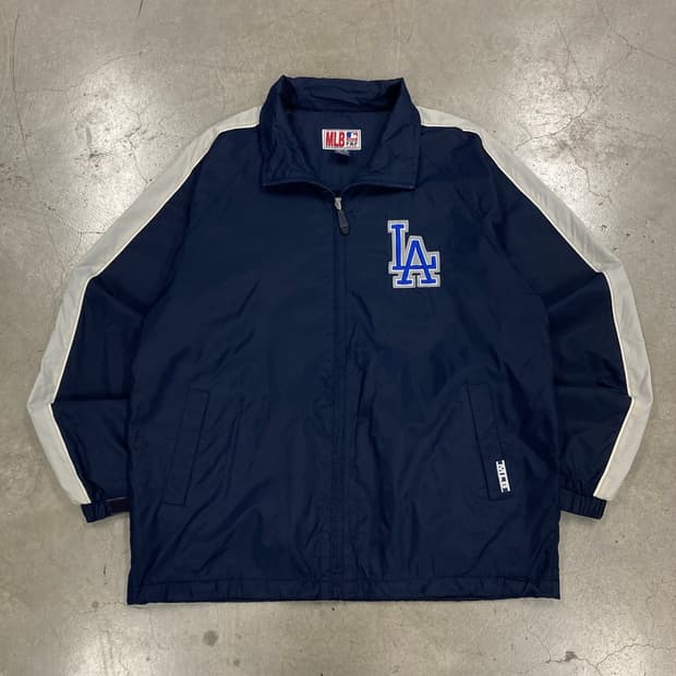 MLB 00s LA다저스 네이비 컬러 바람막이