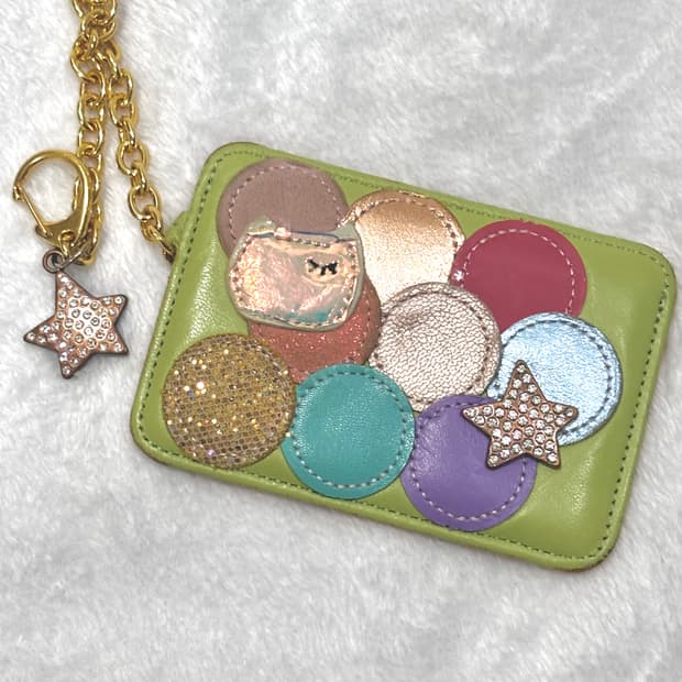 Tsumori Chisato 츠모리 치사토 라임그린 패스케이스