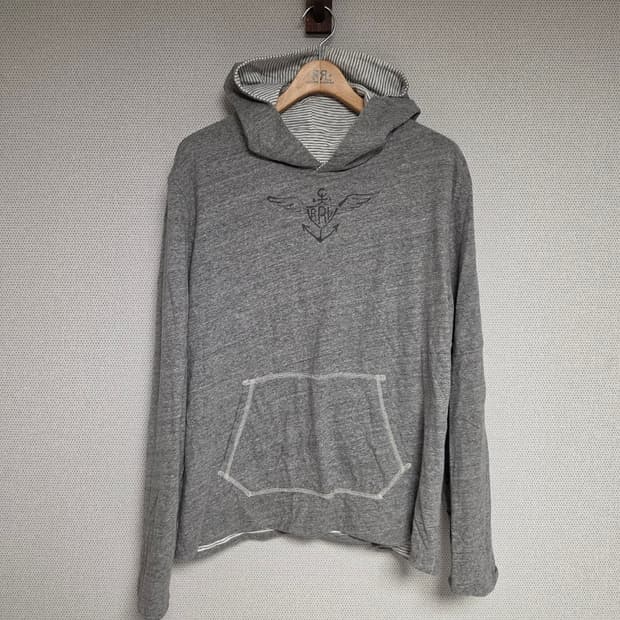 RRL 더블알엘 리버서블 후드 티셔츠 L
