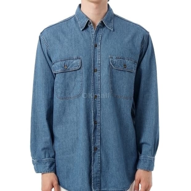 오어슬로우 데님 워크 오버 셔츠 4사이즈 (105-110)