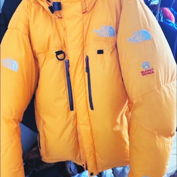 09 노스페이스 히말라야 옐로우 xl