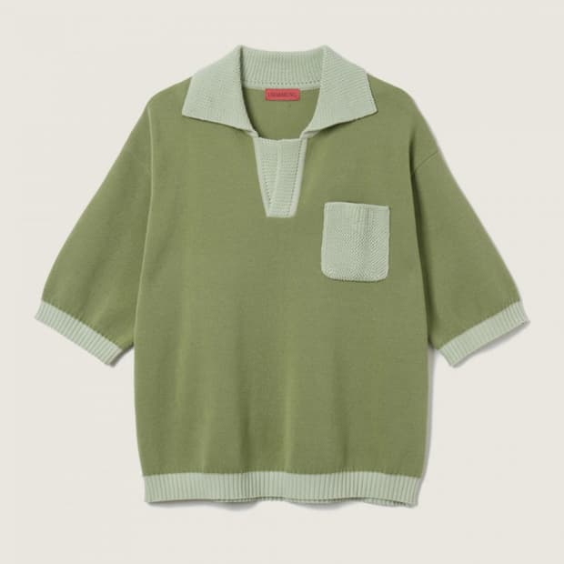 우마뭉 반팔 니트