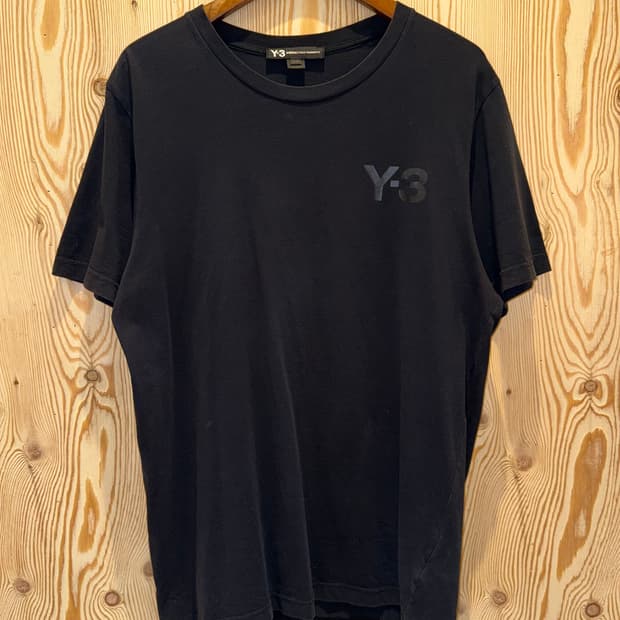 Y-3 로고 숏슬리브 티셔츠