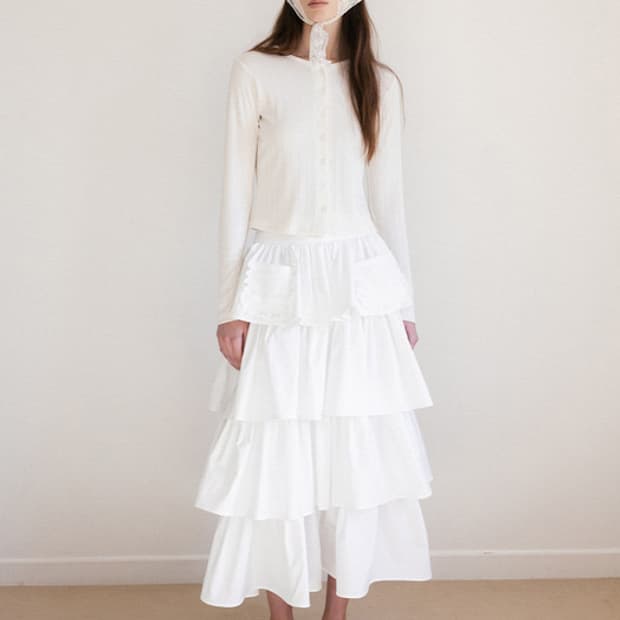 더티스 Maxi Apron Skirt