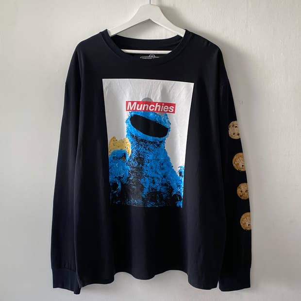 SESAME STREET 쿠키 몬스터 롱슬리브