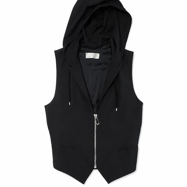 DIOR HOMME HOODIE VEST BY HEDI SLIMMAN