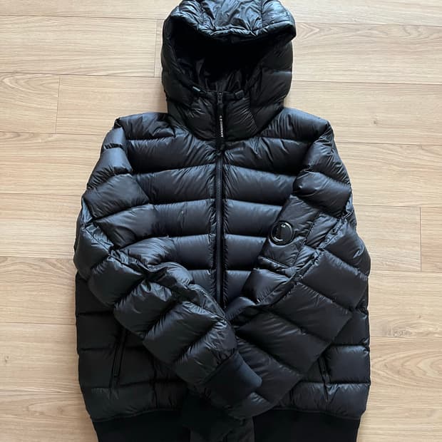 씨피컴퍼니 디디쉘 다운 자켓 블랙 xl