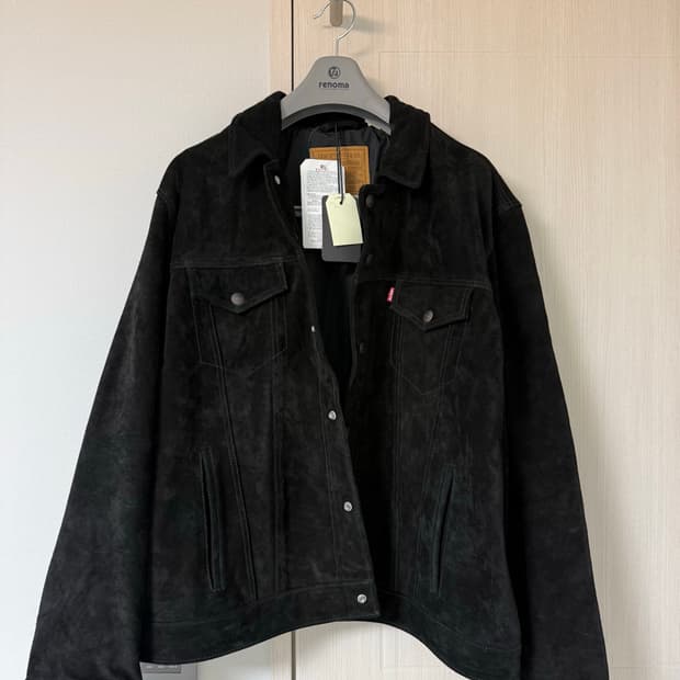 리바이스 스웨이드 트러커자켓