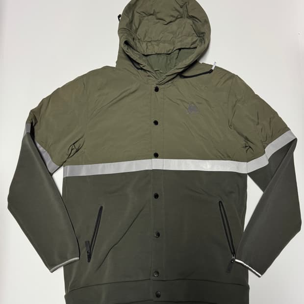 르꼬끄 스포르티브 하이브리드 플리스 패딩 자켓 L 카키