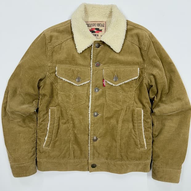 에드윈 셰르파 코듀로이 자켓