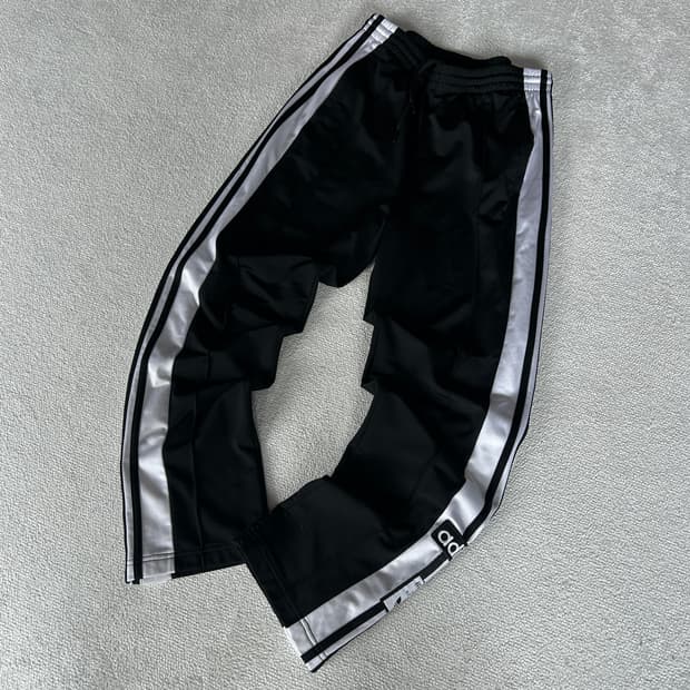 아디다스 트레이닝 사이드버튼 팬츠 m