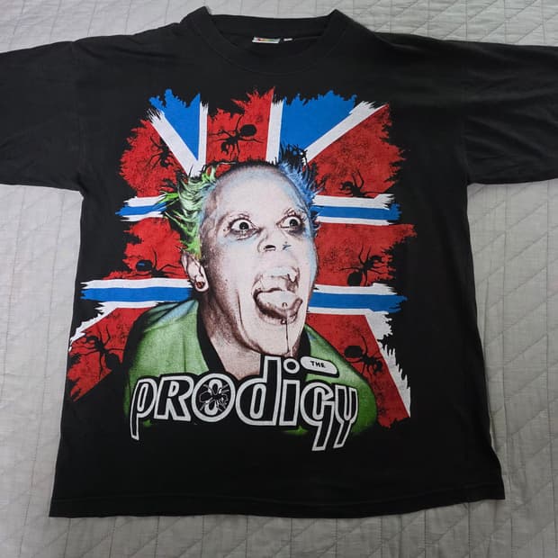 [XL] 90s 프로디지 PRODIGY 빈티지 밴드티