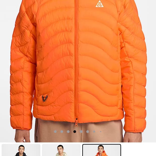 나이키 acg 라바플로우 경량패딩 S사이즈 새상품 정가 이하