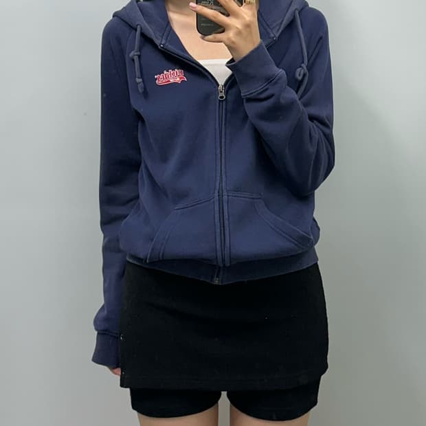 디키즈 네이비 후드집업