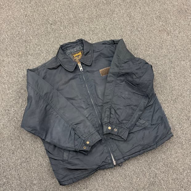 SCHOTT 빈티지 코치 봄버자켓