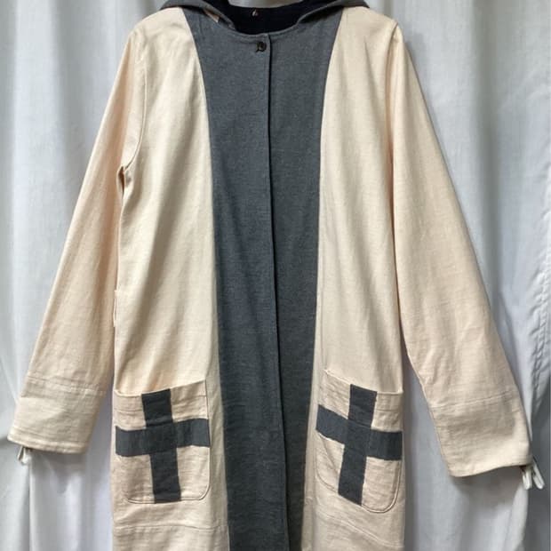 HPFrance io 면 코트