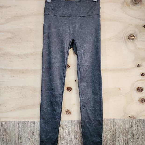 551) 깔제도니아 기모 비건레더 레깅스