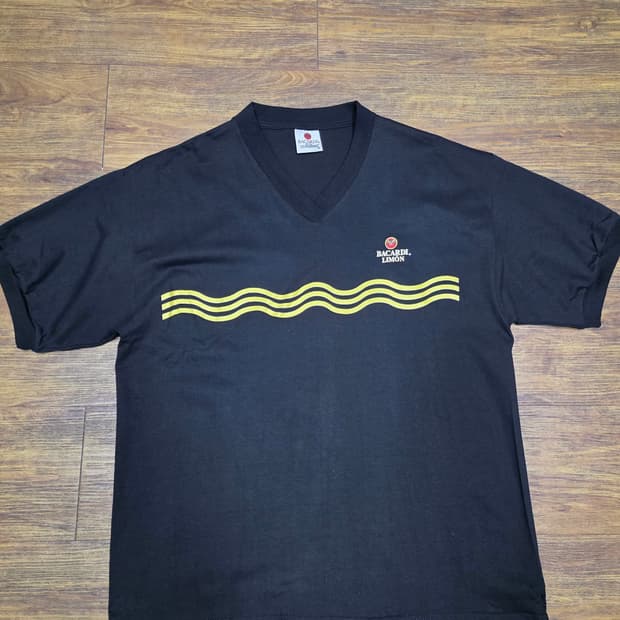 바카디 링거반팔티 미사용품