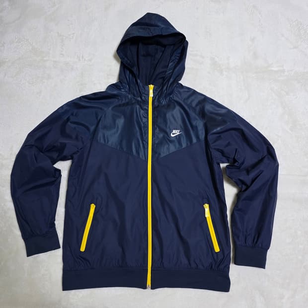 (XL)나이키 키즈 주니어 빈티지 윈드브레이커 자켓