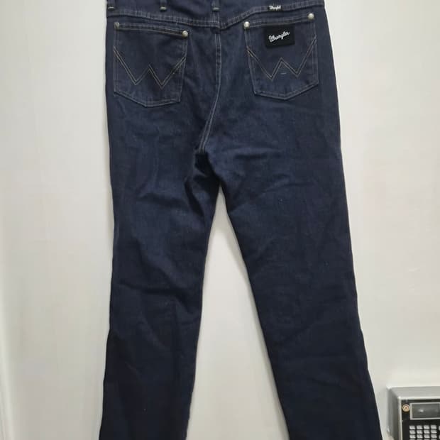 34) 랭글러 실버탭 인디고 데님 팝니다