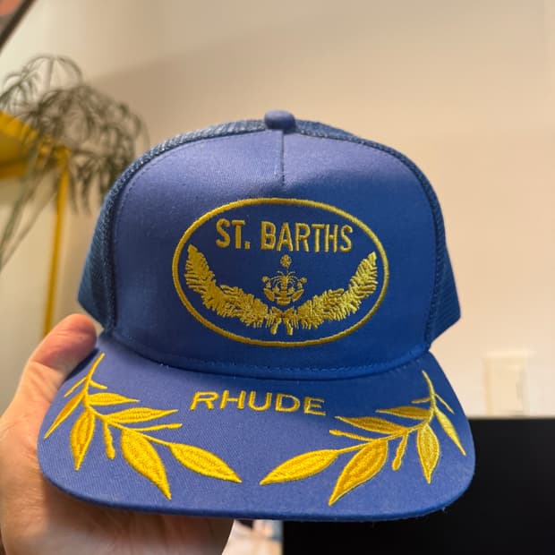 RHUDE ST. BARTHS 트러커 캡