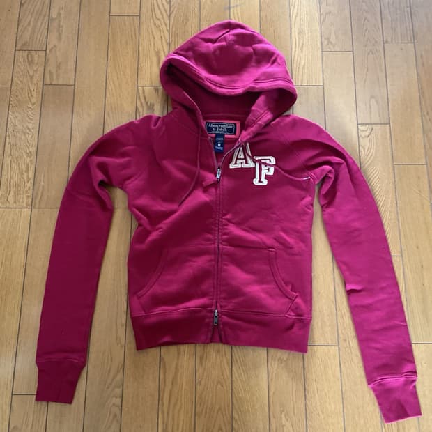 아베크롬비 보르도 스웻후드집업