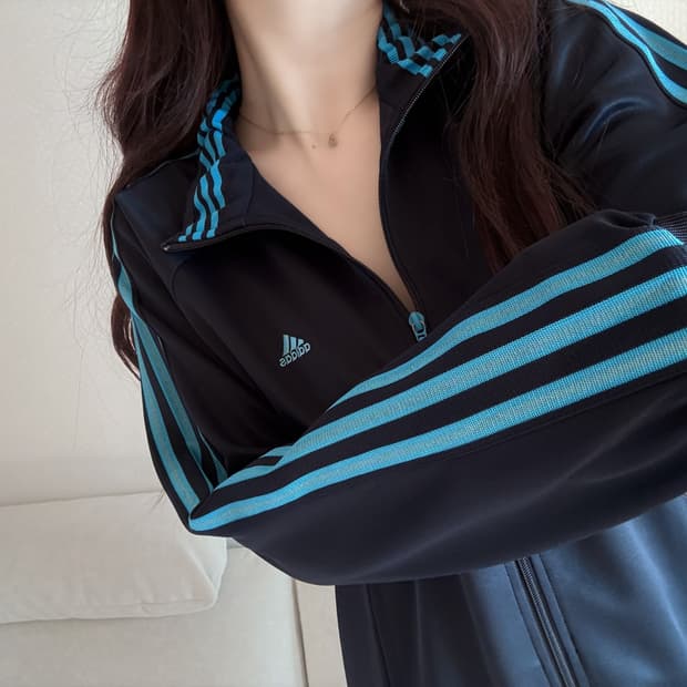 아디다스 네이비 스카이 져지