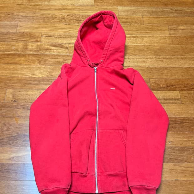 슈프림 오버다이드 박스로고 후드집업