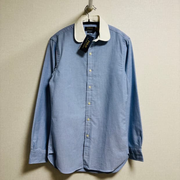 폴로 POLO RALPH LAUREN 배색 카라 옥스포드 셔츠 (새상품)