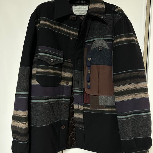 KOLOR 블루종 자켓