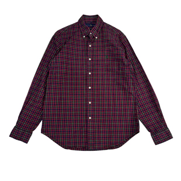 폴로 랄프로렌 옥스퍼드 체크 셔츠