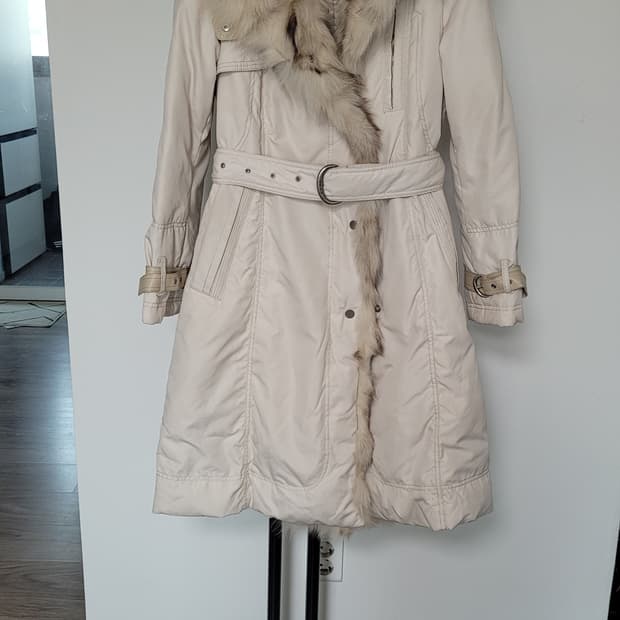 MICHAA   미샤  폭스털  오리털패딩  -91사이즈