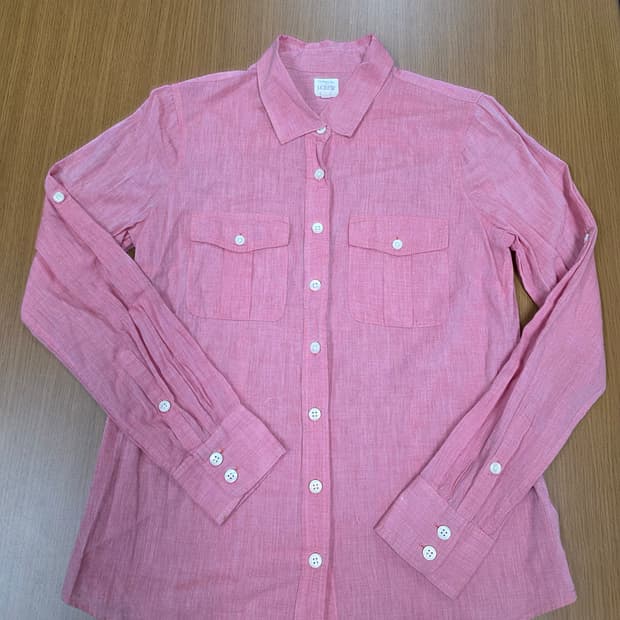 J.CREW 제이크루 여성 투포켓 셔츠 S