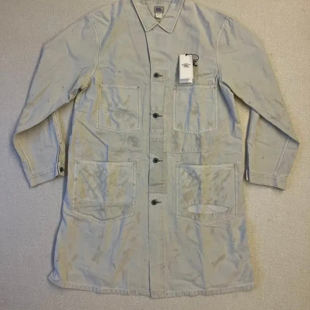 RRL BORO PAINTED WORK SHOP-COAT LONG