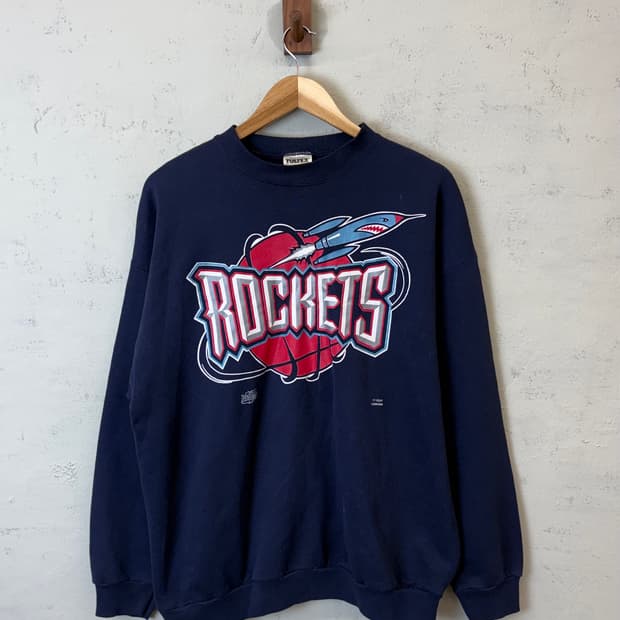 툴텍스 90s 빈티지 휴스턴 로켓츠 스웻셔츠