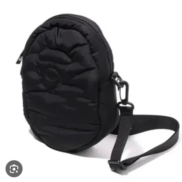 베이프 퀼팅 에이프 헤드 숄더백