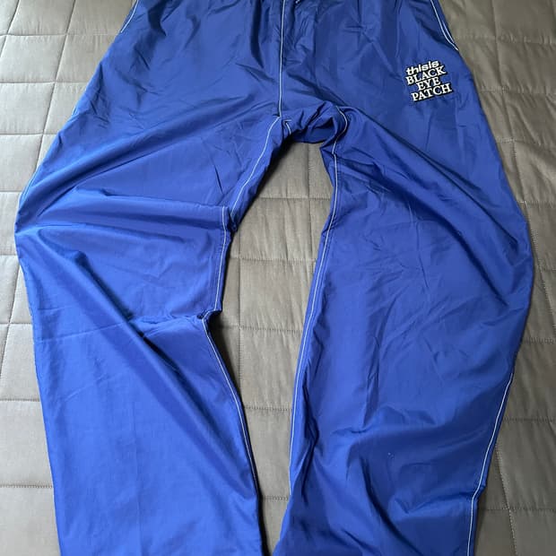 디스이즈네버댓X블랙아이패치 웜업 팬츠 XL