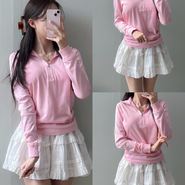 폴로 반집업 롱슬리브