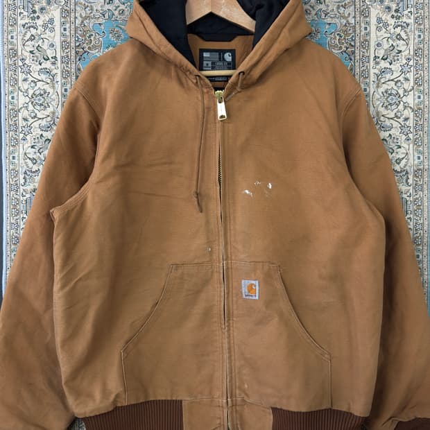 CARHARTT J140 USA 덕 액티브 후드자켓1635