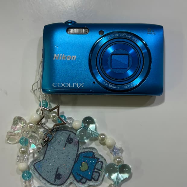니콘 쿨픽스 s3600 블루 