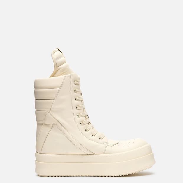 릭오웬스 24AW 메가 지오바스켓 밀크 43사이즈 RICK OWENS