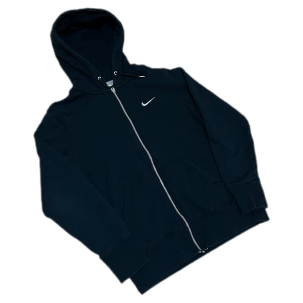 나이키 블랙 NSW 클래식 풀 후드집업