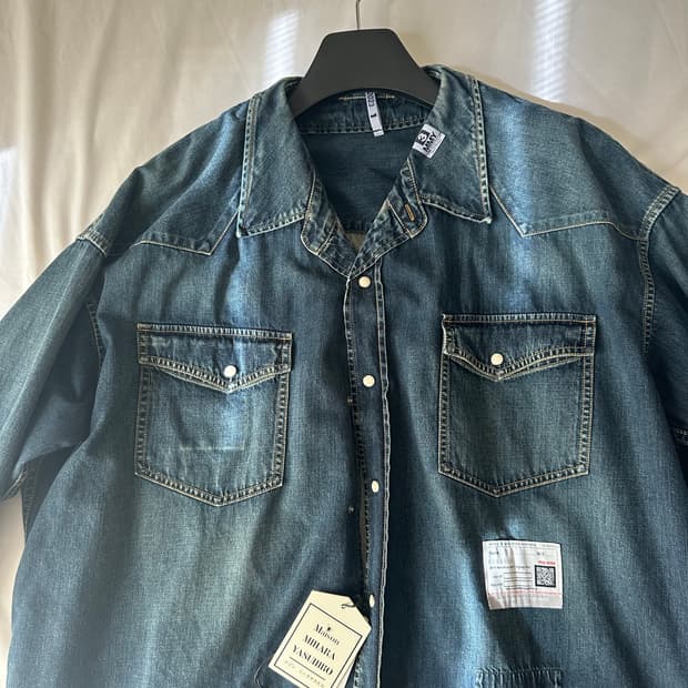 Fake layered danim(Indigo)