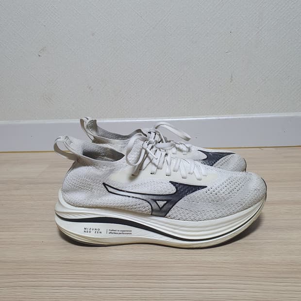 미즈노 네오젠 런닝화 화이트 265